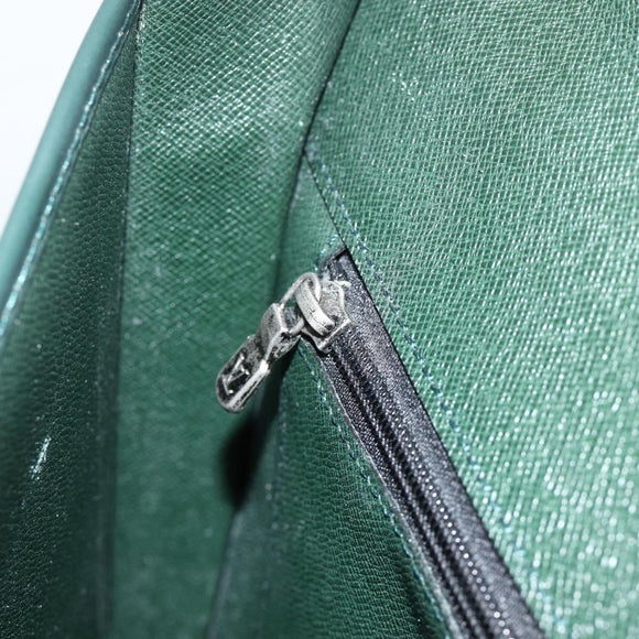 LOUIS VUITTON Taiga Leather Volga Briefcase Epicea M30204 LV Auth ka3715
