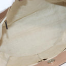 GUCCI GG Canvas Tote Bag Beige Gold 257061 Auth ka3717-9