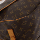 LOUIS VUITTON Monogram Saumur 35 Shoulder Bag M42254 LV Auth ka3718-9