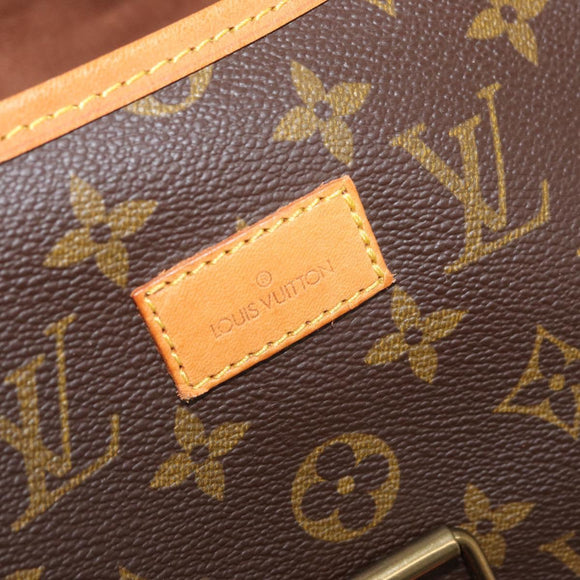 LOUIS VUITTON Monogram Saumur 35 Shoulder Bag M42254 LV Auth ka3718