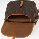 LOUIS VUITTON Monogram Saumur 35 Shoulder Bag M42254 LV Auth ka3718-23