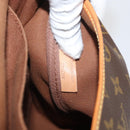 LOUIS VUITTON Monogram Saumur 35 Shoulder Bag M42254 LV Auth ka3718-12