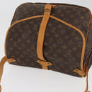 LOUIS VUITTON Monogram Saumur 35 Shoulder Bag M42254 LV Auth ka3718-6