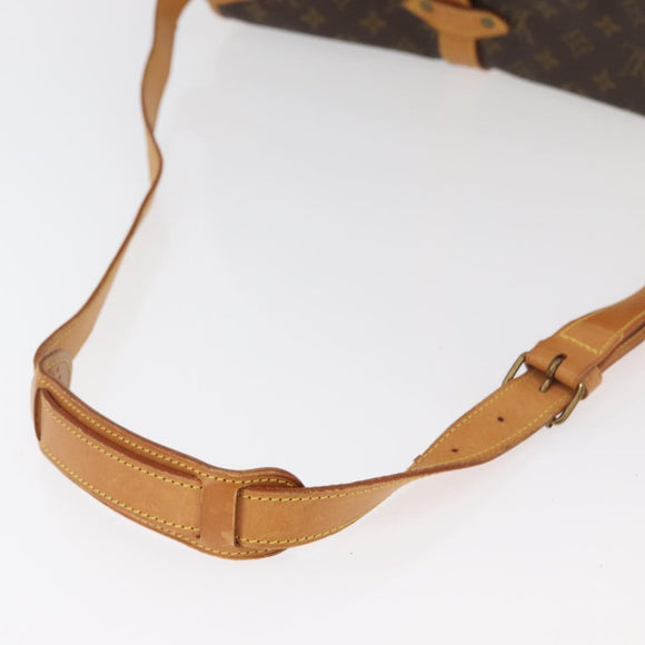LOUIS VUITTON Monogram Saumur 35 Shoulder Bag M42254 LV Auth ka3718
