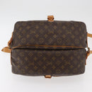 LOUIS VUITTON Monogram Saumur 35 Shoulder Bag M42254 LV Auth ka3718-5