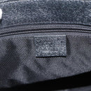 GUCCI GG Canvas Shoulder Bag Black Silver 114273 Auth ka3721-17