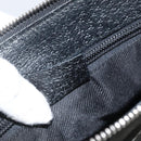 GUCCI GG Canvas Shoulder Bag Black Silver 114273 Auth ka3721-12