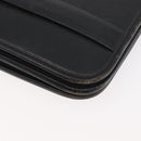 Christian Dior Shoulder Bag Leather Black Gold Auth ka3727-14