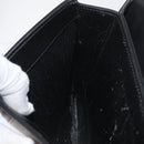 Christian Dior Shoulder Bag Leather Black Gold Auth ka3727-19
