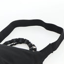 Salvatore Ferragamo Hand Bag Nylon 2way Black Silver Auth ka3729A-14