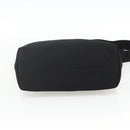 Salvatore Ferragamo Hand Bag Nylon 2way Black Silver Auth ka3729A-5