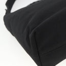 Salvatore Ferragamo Hand Bag Nylon 2way Black Silver Auth ka3729A-10