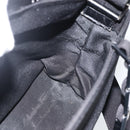 Salvatore Ferragamo Hand Bag Nylon 2way Black Silver Auth ka3729A-18