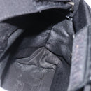 Salvatore Ferragamo Hand Bag Nylon 2way Black Silver Auth ka3729A-19