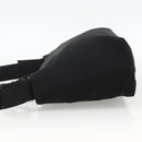 Salvatore Ferragamo Hand Bag Nylon 2way Black Silver Auth ka3729A-3