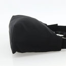 Salvatore Ferragamo Hand Bag Nylon 2way Black Silver Auth ka3729A-4