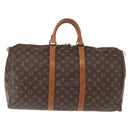 LOUIS VUITTON Monogram Keepall 50 Boston Bag M41426 LV Auth ka373-2