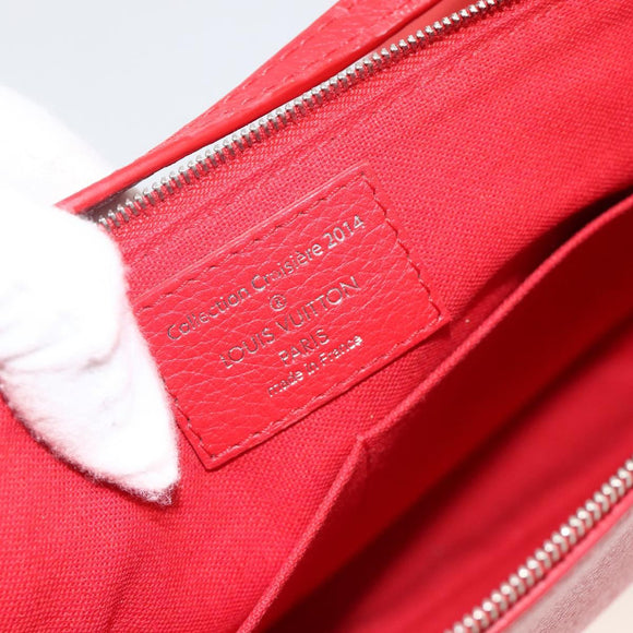 LOUIS VUITTON Cruise line Esan Ciel Bag Leather Car mine M94448 LV Auth ka3733