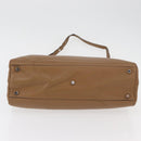 GUCCI Zumi Hand Bag Leather 2way Brown Silver 564714 Auth ka3735-11