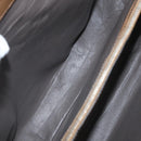 GUCCI Zumi Hand Bag Leather 2way Brown Silver 564714 Auth ka3735-22