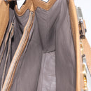 GUCCI Zumi Hand Bag Leather 2way Brown Silver 564714 Auth ka3735-24