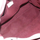 CELINE Boogie bag Hand Bag Leather Pink Silver Auth ka374-10