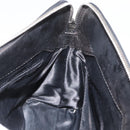 CHANEL Chain Shoulder Bag Patent leather Black Silver CC Auth ka3740-19