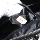 CHANEL Chain Shoulder Bag Patent leather Black Silver CC Auth ka3740-12