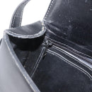 CELINE Shoulder Bag Leather Black Gold Auth ka3749-21