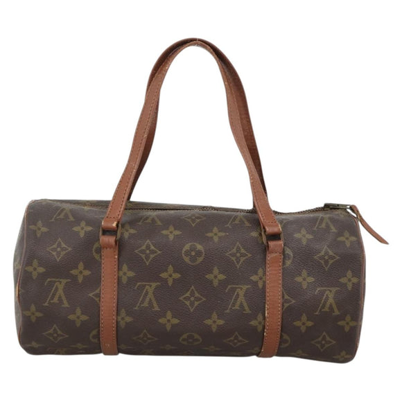 LOUIS VUITTON Monogram Papillon 30 Hand Bag M51385 LV Auth ka3750