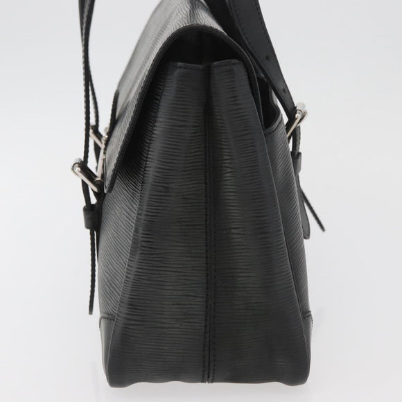 LOUIS VUITTON Epi Segur MM Hand Bag Black M58862 LV Auth ka3751