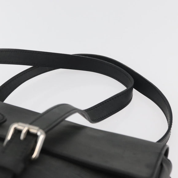 LOUIS VUITTON Epi Segur MM Hand Bag Black M58862 LV Auth ka3751