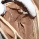 GUCCI GG Plus Supreme Shoulder Bag PVC Beige Gold Auth ka3753-20