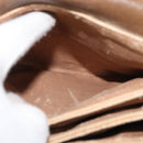 GUCCI GG Plus Supreme Shoulder Bag PVC Beige Gold Auth ka3753-22