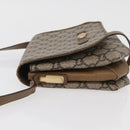 GUCCI GG Plus Supreme Shoulder Bag PVC Beige Gold Auth ka3753-4