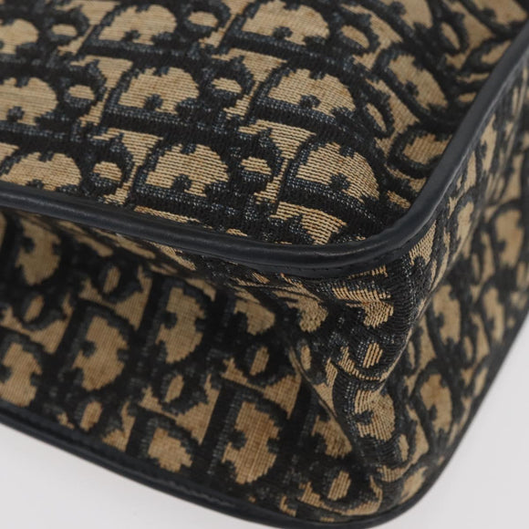 Christian Dior Trotter Canvas Tote Bag Navy Auth ka3756