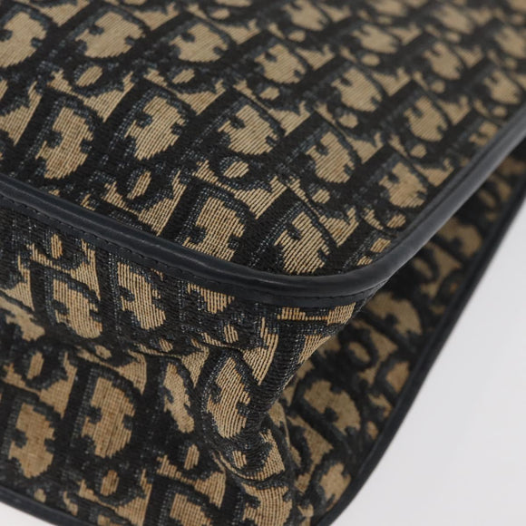 Christian Dior Trotter Canvas Tote Bag Navy Auth ka3756