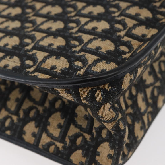 Christian Dior Trotter Canvas Tote Bag Navy Auth ka3756