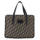 Christian Dior Trotter Canvas Tote Bag Navy Auth ka3756-13