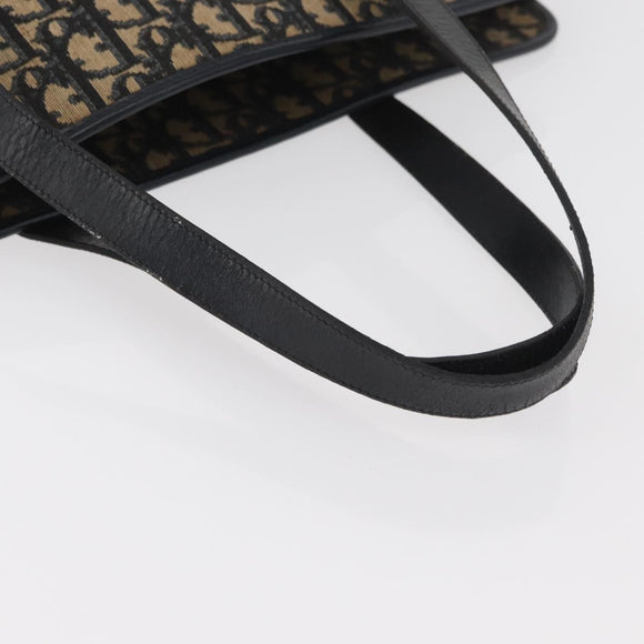 Christian Dior Trotter Canvas Tote Bag Navy Auth ka3756