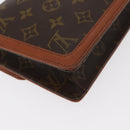 LOUIS VUITTON Monogram Pochette Dam GM Clutch Bag M51810 LV Auth ka376-15