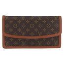 LOUIS VUITTON Monogram Pochette Dam GM Clutch Bag M51810 LV Auth ka376-13