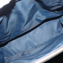 Christian Dior Trotter Canvas Tote Bag Navy Gold Auth ka3763-10