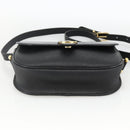 Christian Dior Honeycomb Canvas Shoulder Bag PVC Black Gold Auth ka3769A-5