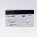 PRADA Hand Bag Patent leather Yellow Gold Auth ka377-12