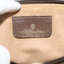 GUCCI GG Supreme Web Sherry Line Bag PVC Beige Gold 39 02 026 Auth ka3770-18