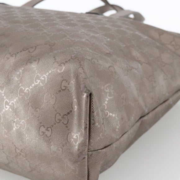 GUCCI GG Implementation Tote Bag PVC Pink Silver 211120 Auth ka3783A