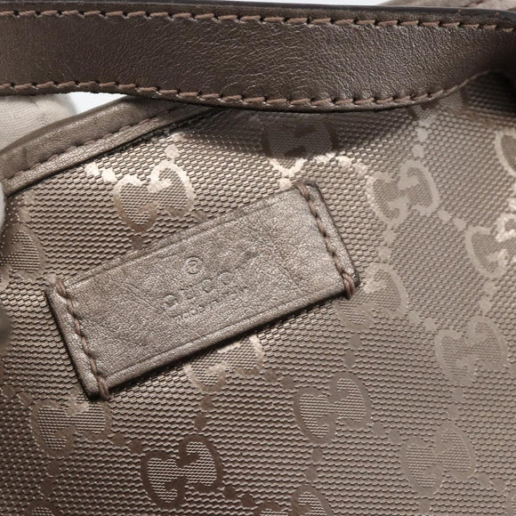 GUCCI GG Implementation Tote Bag PVC Pink Silver 211120 Auth ka3783A