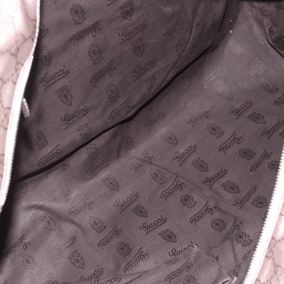GUCCI GG Implementation Tote Bag PVC Pink Silver 211120 Auth ka3783A