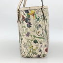 GUCCI Tragetasche PVC Elfenbein Gold 309613 Auth ka3786-3